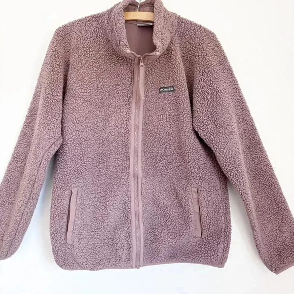 Columbia Sherpa Fleece Zip Jacket - Picture 1 of 6